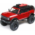 Axial 1/24 SCX24 2021 Ford Bronco 4WD Truck Brushed RTR Punainen