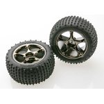 Traxxas 2470A Tires & Wheels Alias Medium/Tracer 2.2" Rear (TSM-Rated) (2)