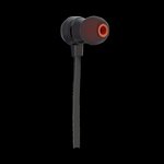 JBL T280A in-ear -nappikuulokkeet mikrofonilla (Musta)