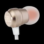 JBL T280A in-ear -nappikuulokkeet mikrofonilla (Kulta)
