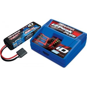Traxxas 2992GX Charger EZ-Peak Plus 4A and 2S 5800mAh Battery Combo