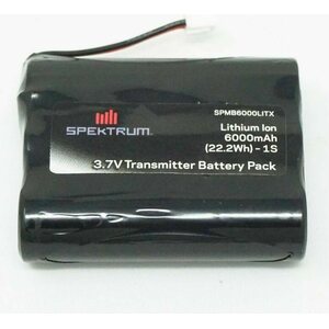 Spektrum 3.7V 1S3P 6000 mAh TX Battery: iX12 SPMB6000LITX