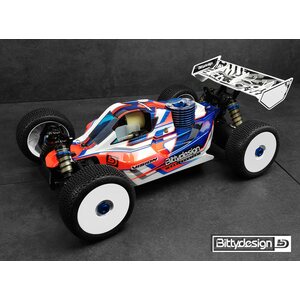 Bittydesign VISION body for Team AE RC8B3.1 / RC8B3.2 Pre-cut