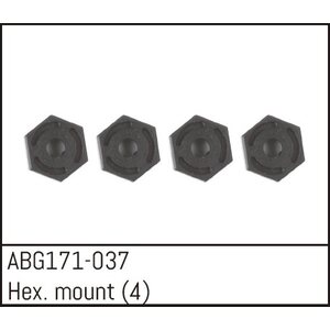 Absima Hex Wheel Hubs (4)
