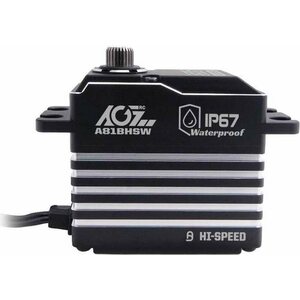 AGF A81BHSW High Voltage 35KG/ 0.075S Ultra Torque CNC Digital Programmable Brushless WP Servo For 1/8 R