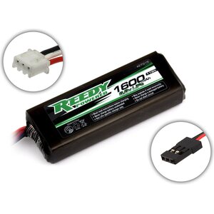 REEDY 27315 Reedy LiFe Pro 1600mAh 6.6V TX/RX Battery, flat