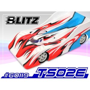 Blitz BLITZ TS02E 1/10 200mm Karosserie 0,8mm BL6011908
