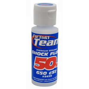 Team Associated 5435 Silicone Shock Fluid 50wt/650cst