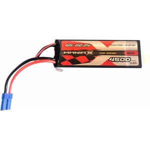 ManiaX 22.2V 4500mAh 60C Hardcase EC5