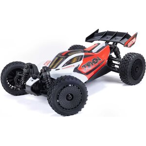 ARRMA RC Typhon GROM MEGA 380 Brushed 4X4 Small Scale Buggy RTR akulla ja laturilla