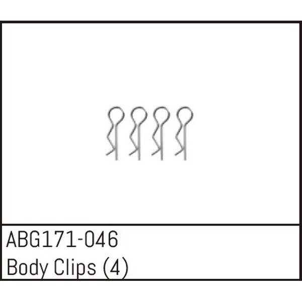 Absima Body Clips (4)