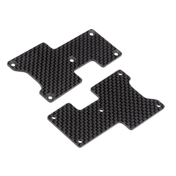 HB Racing Woven Graphite Arm Covers (Rear) Hb111742