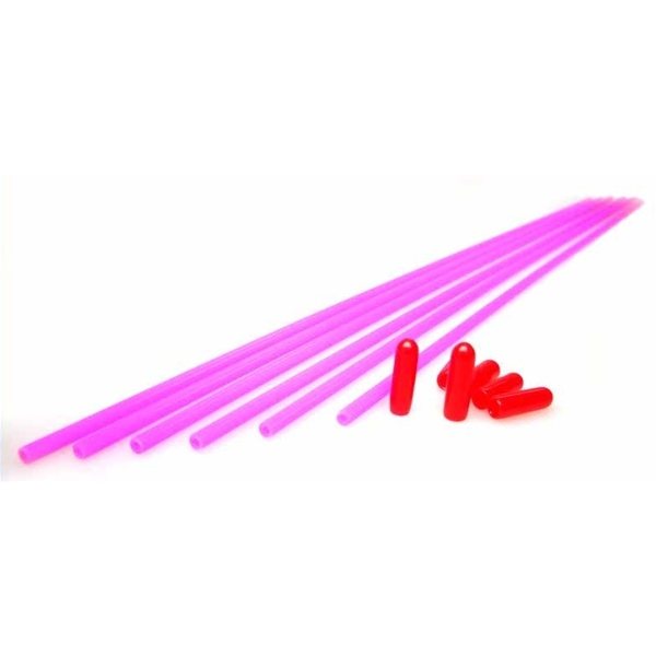 Kyosho Antenniputki Hot Pink (6kpl.)